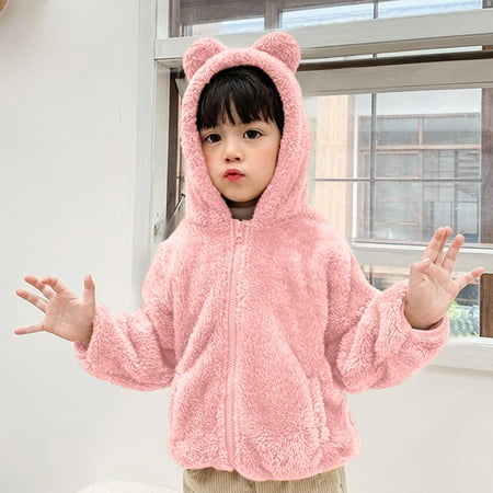 Sweater For Child Toddler Girls Winter Windproof Solid Hooded With Pocket Jacket Kids Warm Outerwear Coat
Sweater For Child Toddler Girls Winter Windproof Solid Hooded With Pocket Jacket Kids Warm Outerwear Coat