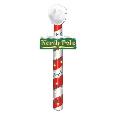 Club Pack of 12 Jointed North Pole Sign Christmas Wall Decorations 48"