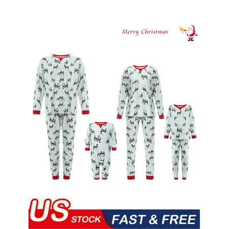 Family Matching Pajamas Set Long Sleeve Crew Neck Tops and Pants Full Animal Print Homewear Outfits
Family Matching Pajamas Set Long Sleeve Crew Neck Tops and Pants Full Animal Print Homewear Outfits