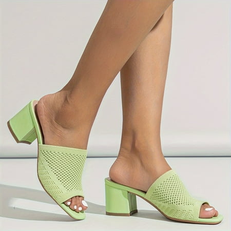 Women s Solid Color Mesh Sandals Slip On Casual Chunky Heel Breathable Slides Summer Versatile Slides
Women s Solid Color Mesh Sandals Slip On Casual Chunky Heel Breathable Slides Summer Versatile Slides