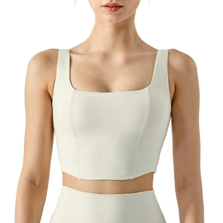 jangslng Sports Bra Women Bra Vest Solid Color Breathable Comfortable Quick Dry Intimacy Shockproof Square Neck Elastic Wire Free Women Brassieres for Gym
jangslng Sports Bra Women Bra Vest Solid Color Breathable Comfortable Quick Dry Intimacy Shockproof Square Neck Elastic Wire Free Women Brassieres for Gym