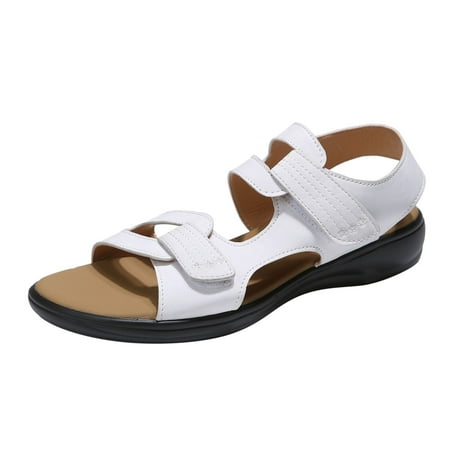 PMUYBHF Low Wedge Sandals for Women Ladies Fashion Summer Leopard Print Leather Open Toe Hook Loop Flat Sandals
PMUYBHF Low Wedge Sandals for Women Ladies Fashion Summer Leopard Print Leather Open Toe Hook Loop Flat Sandals