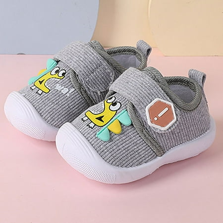 Children Cartoon Calling Shoes Sneakers Baby Toddler Calling Shoes Non Slip Rubber Sole Outdoor