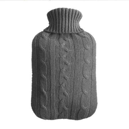 Hot-Water Bag Knitting Cover Hand Warmer Cloth Cover Hot-water Bottle Protector (Grey)
Hot-Water Bag Knitting Cover Hand Warmer Cloth Cover Hot-water Bottle Protector (Grey)