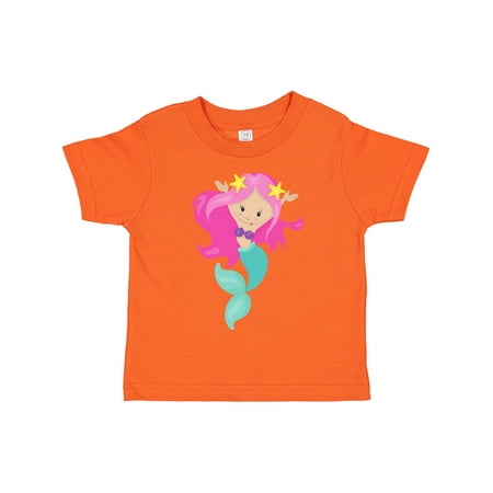 Inktastic Cute Mermaid Little Mermaid Starfish Pink Hair Gift Toddler Toddler Girl T-Shirt
Inktastic Cute Mermaid Little Mermaid Starfish Pink Hair Gift Toddler Toddler Girl T-Shirt