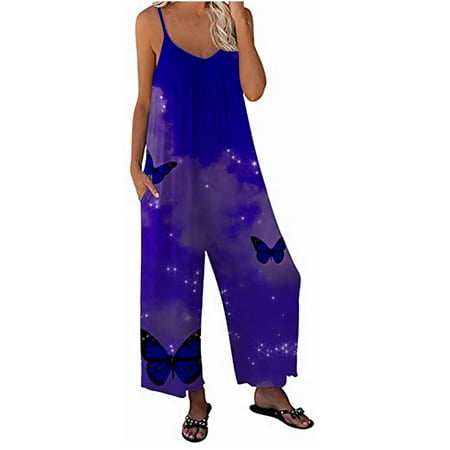 YanHoo Women s Plus Size Jumpsuits Loose Sleeveless Wide Leg Overalls Pants Casual V Neck Print Pajamas Romper
YanHoo Women s Plus Size Jumpsuits Loose Sleeveless Wide Leg Overalls Pants Casual V Neck Print Pajamas Romper