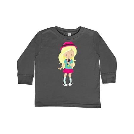 Inktastic Rock Girl Blonde Hair Band Singer Microphone Gift Toddler Toddler Girl Long Sleeve T-Shirt
Inktastic Rock Girl Blonde Hair Band Singer Microphone Gift Toddler Toddler Girl Long Sleeve T-Shirt