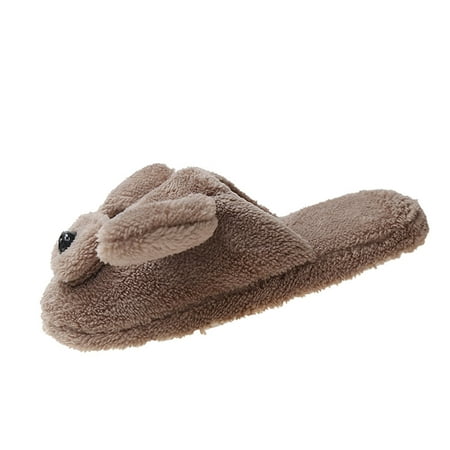 Slippers for Women Fashion Autumn And Winter Women Slippers Flat Non Slip Plush Warm Comfortable Cute Cartoon Dog Shape Womens Slippers Cotton Brown 41
Slippers for Women Fashion Autumn And Winter Women Slippers Flat Non Slip Plush Warm Comfortable Cute Cartoon Dog Shape Womens Slippers Cotton Brown 41