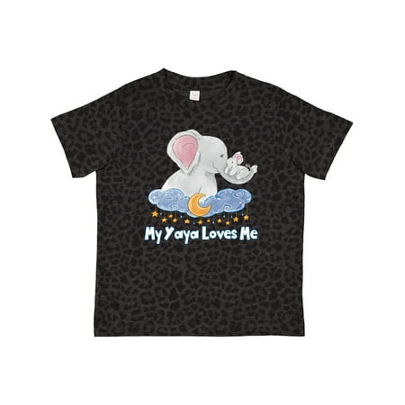 Inktastic My Yaya Loves Me Cute Elephants Clouds Moon and Stars Gift Toddler Boy or Toddler Girl T-Shirt
Inktastic My Yaya Loves Me Cute Elephants Clouds Moon and Stars Gift Toddler Boy or Toddler Girl T-Shirt