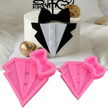 Heajfvd 1 Set Baking Mold Food Grade Non Stick Bakeware Silicone 3D Suit Shirt Bowknot Shape Cake Dessert Mould Kitchen Gadget
Heajfvd 1 Set Baking Mold Food Grade Non Stick Bakeware Silicone 3D Suit Shirt Bowknot Shape Cake Dessert Mould Kitchen Gadget