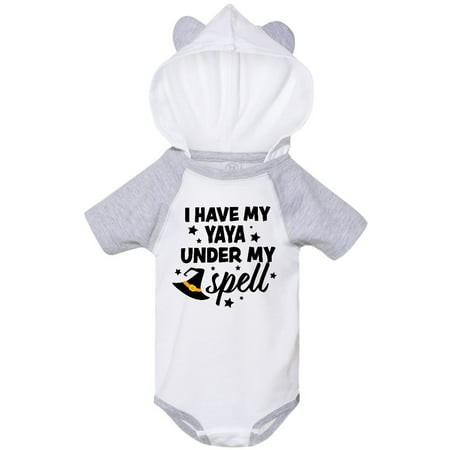 Inktastic I Have My Yaya Under My Spell with Cute Witch Hat Gift Baby Boy or Baby Girl Bodysuit
Inktastic I Have My Yaya Under My Spell with Cute Witch Hat Gift Baby Boy or Baby Girl Bodysuit