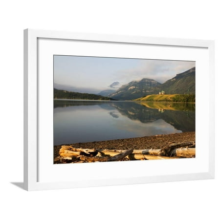 Canada, Alberta, Waterton Lakes NP, Prince of Wales Hotel Framed Print Wall Art By Jamie & Judy Wild