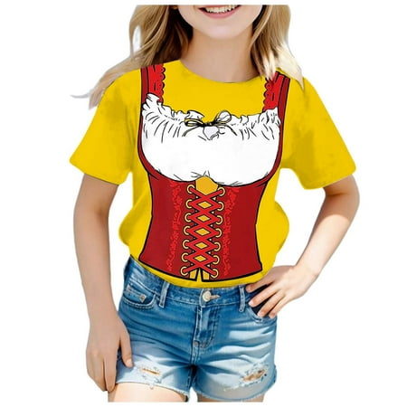 Kids Toddler Baby Girls Spring Summer Tshirt Children s Fashion Back To School Season Printed Round Neck Short Sleeve Casual T Shirt Top 12-13 Years
Kids Toddler Baby Girls Spring Summer Tshirt Children s Fashion Back To School Season Printed Round Neck Short Sleeve Casual T Shirt Top 12-13 Years