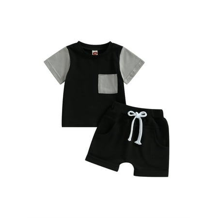 Toddler Baby Boys Shorts Set Short Sleeve Letters Print T-shirt with Elastic Waist Shorts Summer Outfit
Toddler Baby Boys Shorts Set Short Sleeve Letters Print T-shirt with Elastic Waist Shorts Summer Outfit