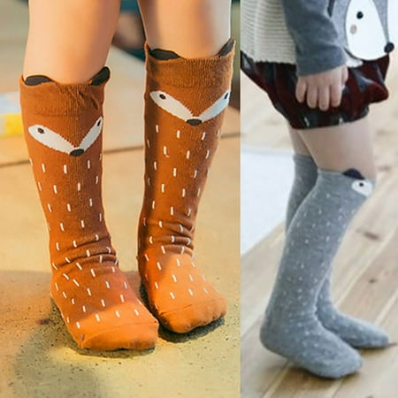 Kaesi Fashion Baby Children Girls Fox Pattern Socks Soft Cotton Knee High Hosiery
Kaesi Fashion Baby Children Girls Fox Pattern Socks Soft Cotton Knee High Hosiery
