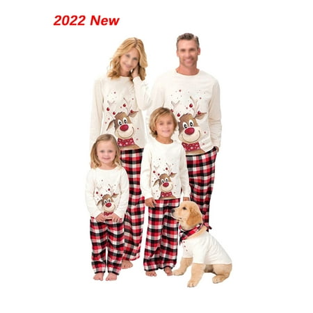 Listenwind Christmas Pajamas for Family 2022 Holiday Home Family Christmas Pjs Matching Sets for Adults Kids Dog
Listenwind Christmas Pajamas for Family 2022 Holiday Home Family Christmas Pjs Matching Sets for Adults Kids Dog