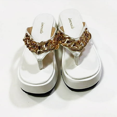 Vedolay Slippers for Women Fashion Woman Summer Slippers Thick Sole Soft Non-Slip Platform Sandals Home Bathroom White 7.5
Vedolay Slippers for Women Fashion Woman Summer Slippers Thick Sole Soft Non-Slip Platform Sandals Home Bathroom White 7.5