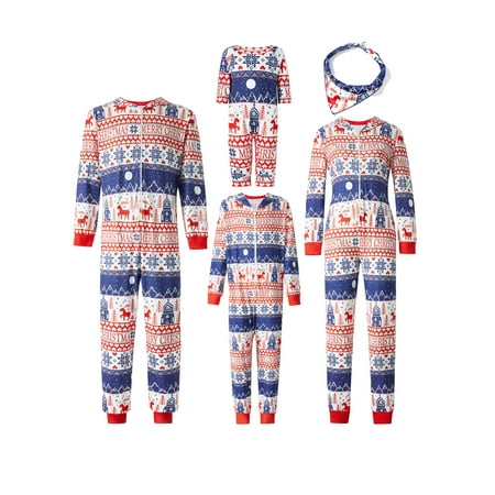 Frobukio Family Matching Christmas Pajamas Romper Cartoon Animals Letter Snowflake Elk Print Long Sleeve Jumpsuit Sleepwear Red Pet-One Size
Frobukio Family Matching Christmas Pajamas Romper Cartoon Animals Letter Snowflake Elk Print Long Sleeve Jumpsuit Sleepwear Red Pet-One Size