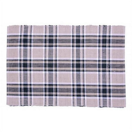 Mr. MJs Trading AG-01283S-4 19 in. Ribbed Placemats Tulsi - Set of 4