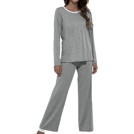 CoCopeaunts Women s Pajama Set Long Sleeve Pants Lounge Set Casual Warm Sleepwear Ladies Soft Outwear
CoCopeaunts Women s Pajama Set Long Sleeve Pants Lounge Set Casual Warm Sleepwear Ladies Soft Outwear