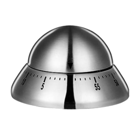 Stainless Steel Timer Household Countdown Timer Flying Saucer Design Timer Kitchen Reminder (Silver)
Stainless Steel Timer Household Countdown Timer Flying Saucer Design Timer Kitchen Reminder (Silver)