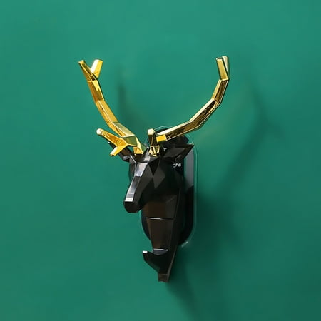 Tools For Men Who Have Everything Wall Hanger Sticky Hook Deer Antlers Design Kitchen Bathroom Household Door A Hook Unique Gifts for Him