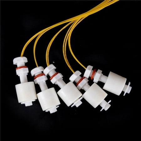 GLFSIL 5 Pcs Water Level Switch Liquid Level Sensor Plastic Ball Vertical Float
GLFSIL 5 Pcs Water Level Switch Liquid Level Sensor Plastic Ball Vertical Float