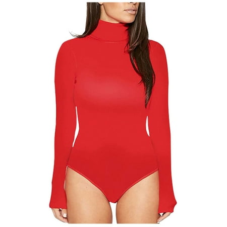Long Sleeve Bodysuit for Women Shapewear Leotards Sexy Black Bodysuit Bodycon Jumpsuits Womens Tops
Long Sleeve Bodysuit for Women Shapewear Leotards Sexy Black Bodysuit Bodycon Jumpsuits Womens Tops