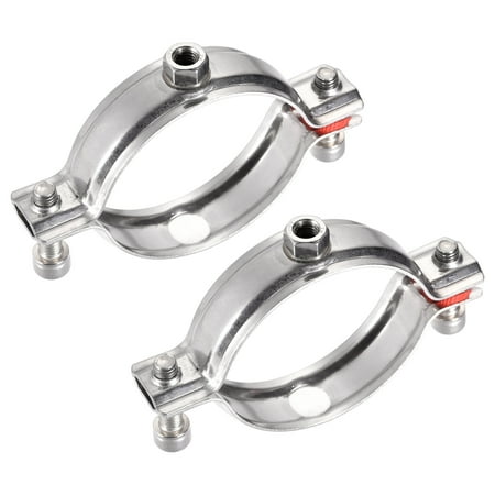 Uxcell 304 Stainless Steel Wall Ceiling Mount Pipe Supports for 70-76mm Pipe 2 Pack
Uxcell 304 Stainless Steel Wall Ceiling Mount Pipe Supports for 70-76mm Pipe 2 Pack