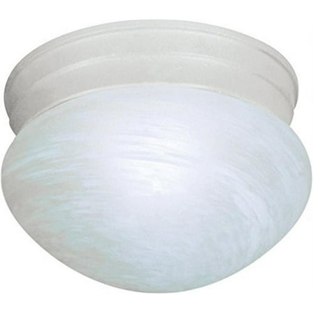 Nuvo 76-612 - 6 MUSHROOM TXT/WHITE ALA/GLASS