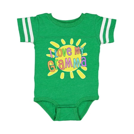 Inktastic I Love my Gramma- sun and rainbow letters Gift Baby Boy or Baby Girl Bodysuit
Inktastic I Love my Gramma- sun and rainbow letters Gift Baby Boy or Baby Girl Bodysuit