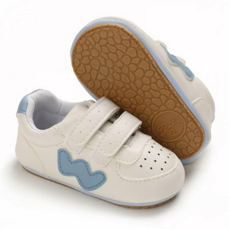 Hazel Tech Baby Fashion PU Non-slip Soft Sole Walking Shoes