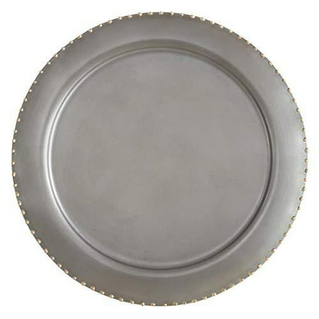 Fennco Styles Dot Rim Metal Charger Plates 13 Round Set of 4 – Silver Table Chargers for Banquets Family Dinners Special Events and Everyday Home Décor
Fennco Styles Dot Rim Metal Charger Plates 13 Round Set of 4 – Silver Table Chargers for Banquets Family Dinners Special Events and Everyday Home Décor
