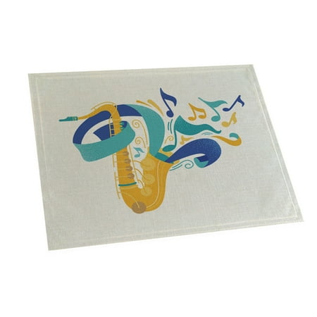 Wanwan 42x32cm Musical Instrument Print Heat Insulation Placemat Anti-slip Coaster Pad
Wanwan 42x32cm Musical Instrument Print Heat Insulation Placemat Anti-slip Coaster Pad