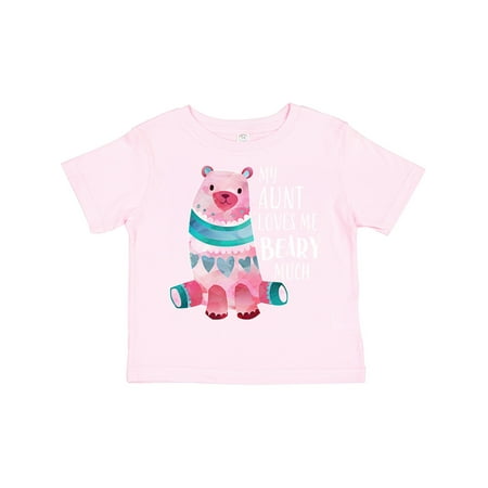 Inktastic My Aunt Loves Me Beary Much with Cute Bear Gift Toddler Boy or Toddler Girl T-Shirt
Inktastic My Aunt Loves Me Beary Much with Cute Bear Gift Toddler Boy or Toddler Girl T-Shirt
