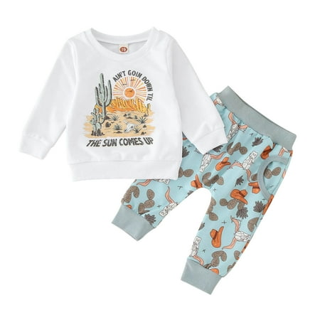 Toddler Boys Winter Long Sleeve Desert Prints Tops Pants 2PCS Outfits Clothes Set For Babys Clothes
Toddler Boys Winter Long Sleeve Desert Prints Tops Pants 2PCS Outfits Clothes Set For Babys Clothes