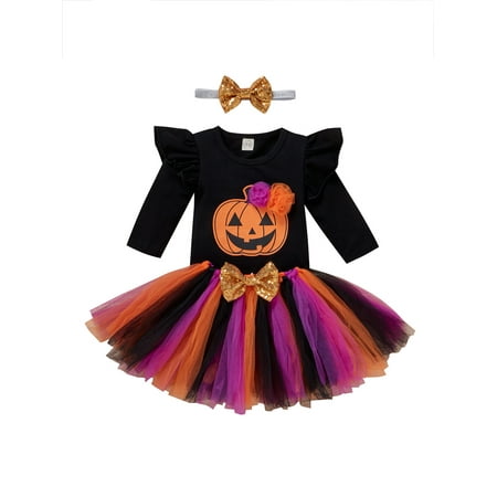 PBaeM Baby Newborn And Toddler Girls Halloween Printed Long Sleeve Gown With Mesh Puffy Dress
PBaeM Baby Newborn And Toddler Girls Halloween Printed Long Sleeve Gown With Mesh Puffy Dress