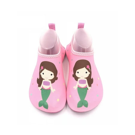 Wazshop Unisex Socks Flat Water Shoe Round Toe Wading Shoes Anti-Slip Slip On Flats Kids Athletics Waterproof Comfort Pink Mermaid Colorful 7C-8C
Wazshop Unisex Socks Flat Water Shoe Round Toe Wading Shoes Anti-Slip Slip On Flats Kids Athletics Waterproof Comfort Pink Mermaid Colorful 7C-8C