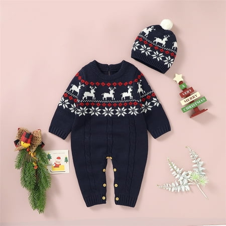 nsendm Girls Sweatshirt Newborn Infant Boy Girl Christmas Deer Knitted Sweater Baby Jumpsuit Romper Cotton 1 Fruit Full Kids Sweater Blue 0-3 Months
nsendm Girls Sweatshirt Newborn Infant Boy Girl Christmas Deer Knitted Sweater Baby Jumpsuit Romper Cotton 1 Fruit Full Kids Sweater Blue 0-3 Months