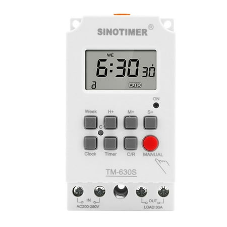 Programmable Digital Intermediate Relay Timer Switch Micro Time Relay 12V.