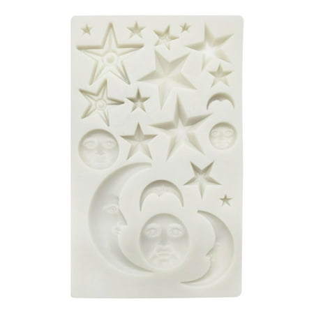 SIEYIO Star Moon Face Shaped Chocolate Mold 3D Silicone Baking Mold for Making Fondant Chocolate Candy DIY Handmade Soap Tool
SIEYIO Star Moon Face Shaped Chocolate Mold 3D Silicone Baking Mold for Making Fondant Chocolate Candy DIY Handmade Soap Tool