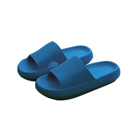 ANYSENSEPS Women Slip On Sandals Ultra Soft Slippers Cloud Shoes Plain Anti-Slip Beach Shoes