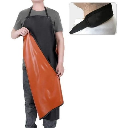 Waterproof Vinyl Apron-43 Dishwashing/Kitchen Cooking Apron Water proof - Best for DishWasher. Cleaning. Washing.Dog Grooming
Waterproof Vinyl Apron-43 Dishwashing/Kitchen Cooking Apron Water proof - Best for DishWasher. Cleaning. Washing.Dog Grooming