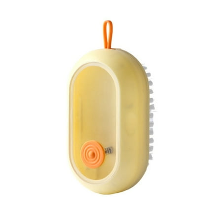 Farfi Shoes Scrub Brush Laundry Detergent Refillable Soft Bristles Replaceable Brush Head Washing Multifunctional Automatic Liquid Cleaning Clothes Brush Laundry Supplies (Yellow)
Farfi Shoes Scrub Brush Laundry Detergent Refillable Soft Bristles Replaceable Brush Head Washing Multifunctional Automatic Liquid Cleaning Clothes Brush Laundry Supplies (Yellow)