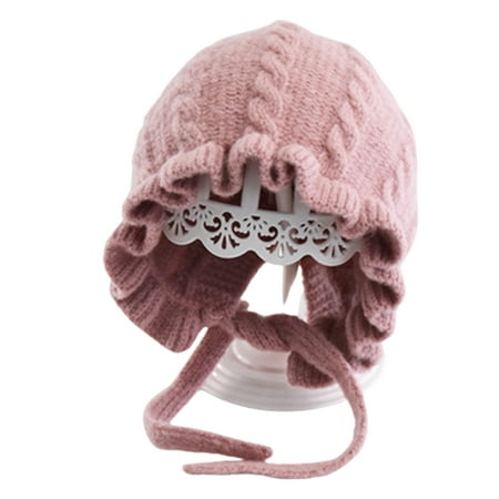PEACNNG Infant Hat Winter Girls Baby Hooded Hat Autumn and Winter Ear Protection Warm Woolen Hat Lace Girls Knitted Hat
PEACNNG Infant Hat Winter Girls Baby Hooded Hat Autumn and Winter Ear Protection Warm Woolen Hat Lace Girls Knitted Hat