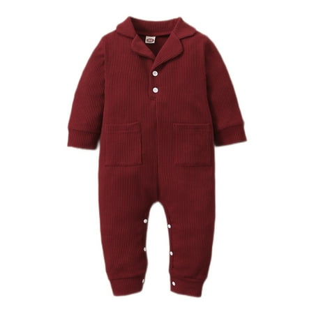 9-12 Months Baby Boys Clothes Casual Baby Boy Outfits Birthday Gift Ribbed Lapel Long Sleeve Baby Jumpsuit Under 18 Months
9-12 Months Baby Boys Clothes Casual Baby Boy Outfits Birthday Gift Ribbed Lapel Long Sleeve Baby Jumpsuit Under 18 Months