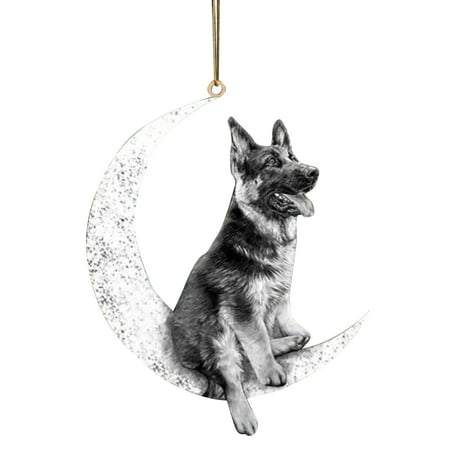 Veki The Dog Pendant Christmas Creative On Sitting Moon Decoration Pearl Garland Beads
Veki The Dog Pendant Christmas Creative On Sitting Moon Decoration Pearl Garland Beads