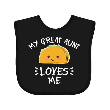 Inktastic My Great Aunt Loves Me with Taco Illustration Gift Baby Boy or Baby Girl Bib
Inktastic My Great Aunt Loves Me with Taco Illustration Gift Baby Boy or Baby Girl Bib