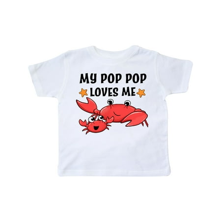 Inktastic My Pop Pop Loves Me- cute crab family Gift Toddler Boy or Toddler Girl T-Shirt
Inktastic My Pop Pop Loves Me- cute crab family Gift Toddler Boy or Toddler Girl T-Shirt