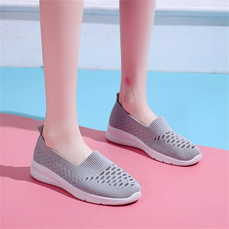 NEGJ Ladies Shoes Summer Plus Size Lightweight Hollow Mesh Sneakers Non Slip Casual Running Shoes
NEGJ Ladies Shoes Summer Plus Size Lightweight Hollow Mesh Sneakers Non Slip Casual Running Shoes